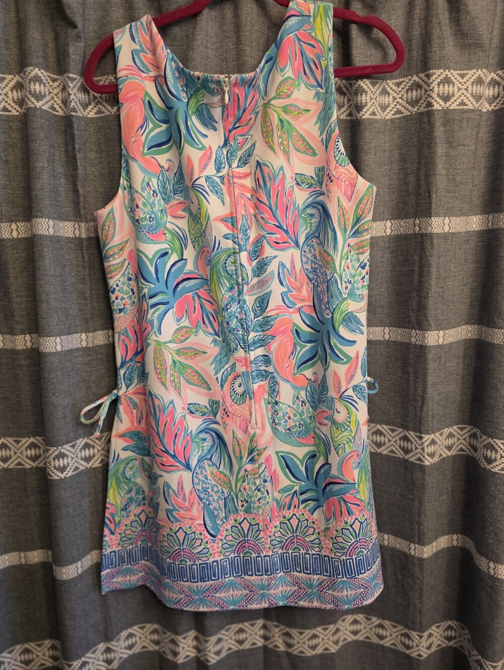 Lilly Pulitzer Resort White Multi-Color Sammie Romper SIZE 14 NWT - Picture 2 of 6